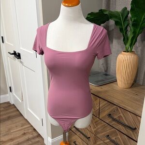 Abercrombie & Fitch Mauve Bodysuit